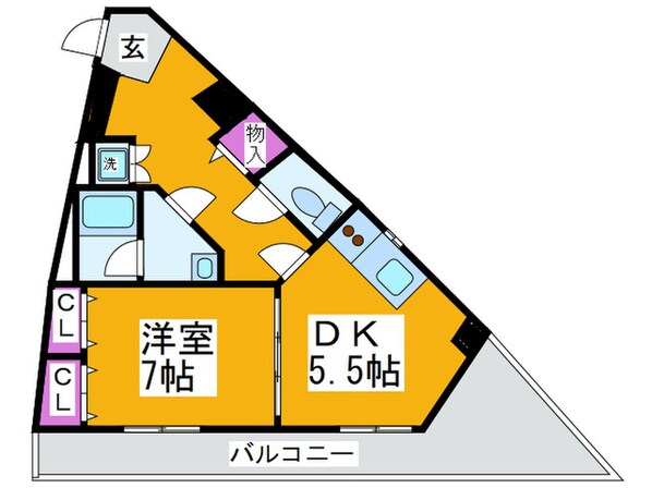 ヴァンティアンの物件間取画像